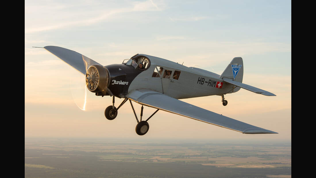 Das erste Ganzmetall-Verkehrsflugzeug der Welt