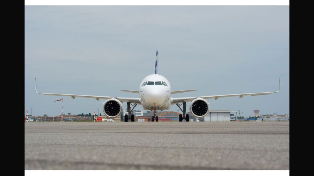 Airbus A320neo besucht China für Höhentests