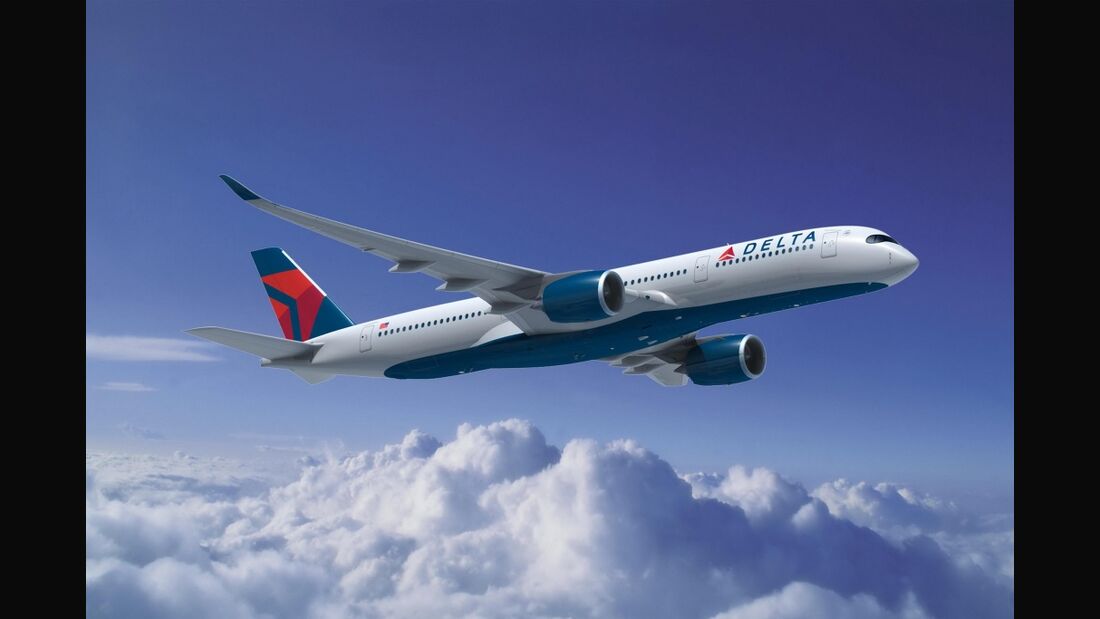 Erster Airbus A350-900 bringt Premium Economy zu Delta