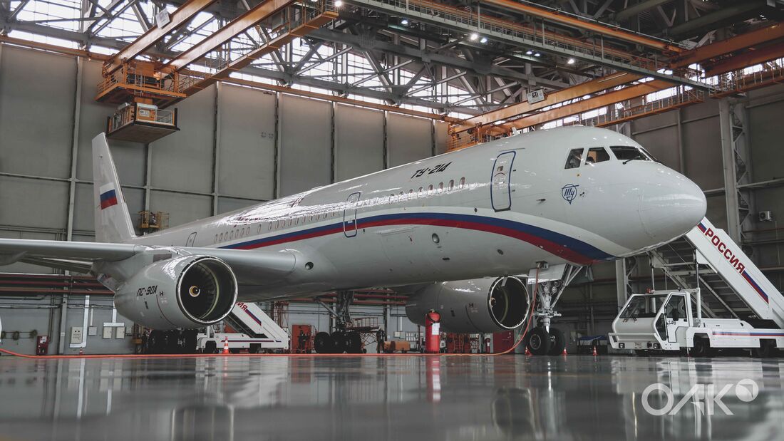 Erste neue Tu-214 für russische Airlines sind im Bau