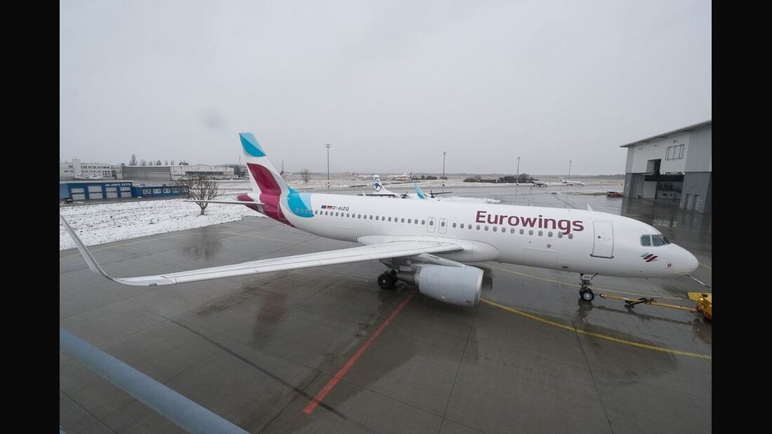 Eurowings Europe startet Betrieb mit eigenem Airbus A320