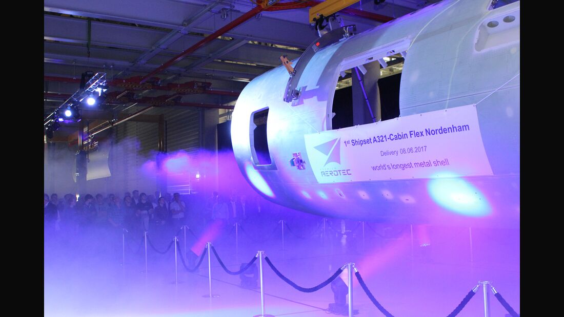 Erste Rumpfschalen für A321neo ACF an Airbus ausgeliefert