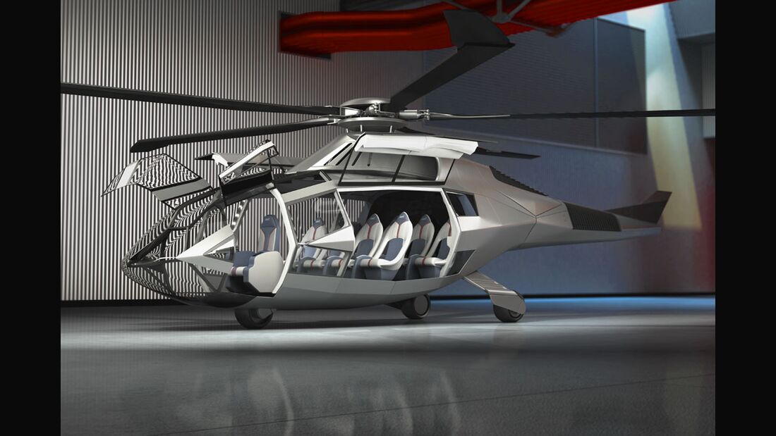 Bell enthüllt futuristisches Hubschrauber-Konzept