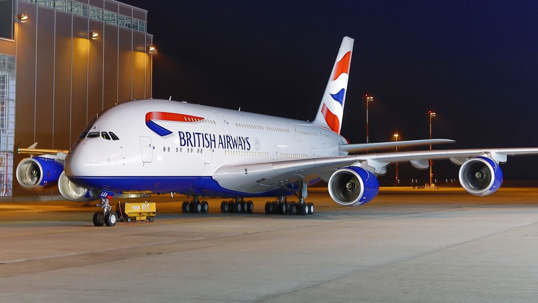 British Airways verlängert Vertrag für A380-Wartung