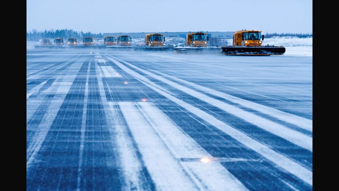 Winterdienst an Flughäfen