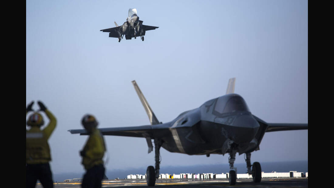 F-35B startet Truppenversuche auf der “Wasp”