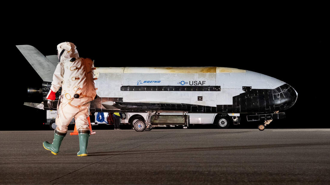 X-37B nach 908 Tagen im All zurück auf der Erde