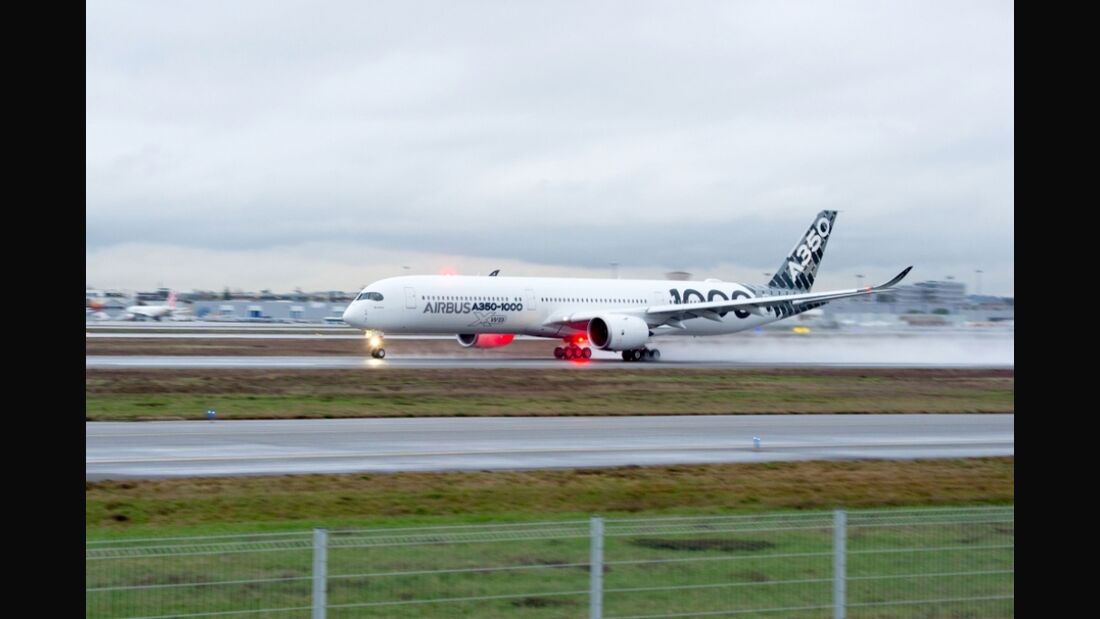 Airbus schickt A350-1000 auf Welt-Tournee