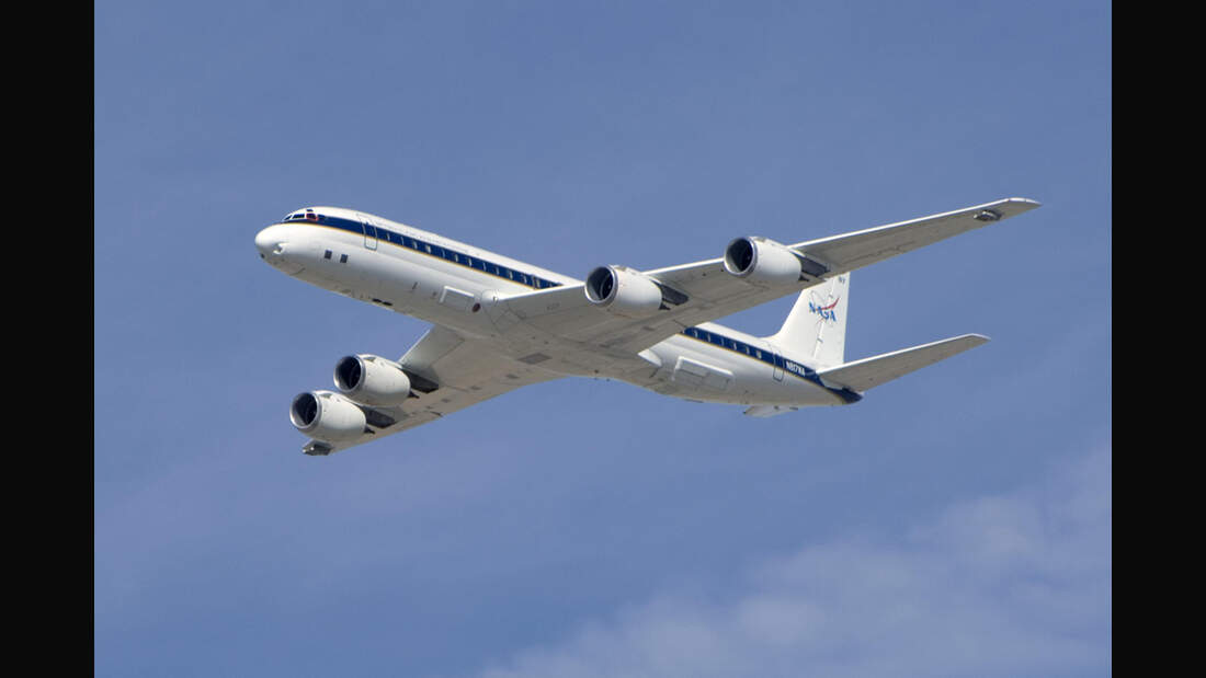DC-8 und A320 ATRA fliegen gemeinsam