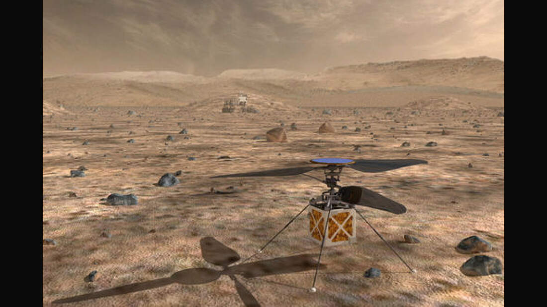 NASA will Hubschrauber auf dem Mars fliegen lassen