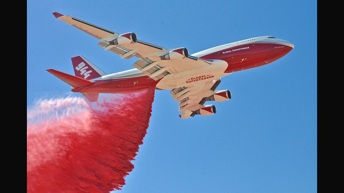 Boeing 747 soll Waldbrand in Bolivien löschen