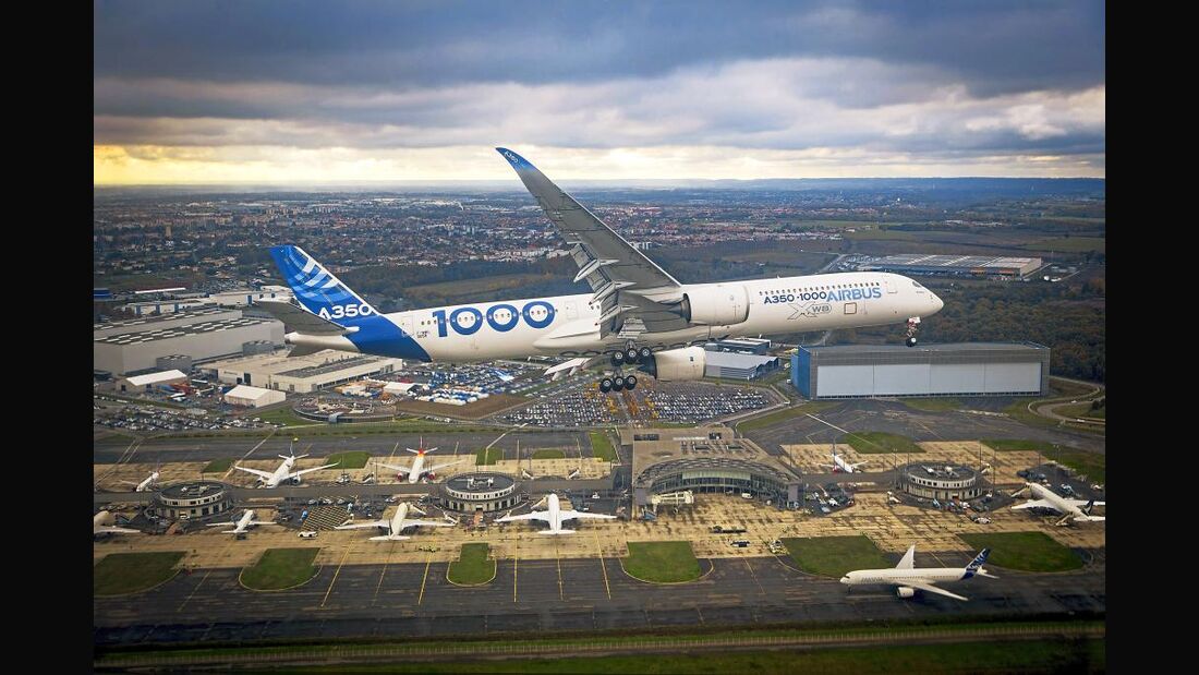 Airbus und Boeing mit guter Lieferbilanz 2016