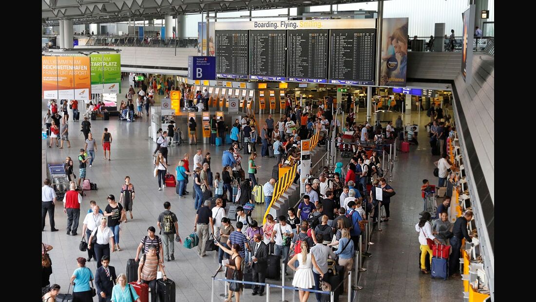 Neuer Rekord an deutschen Flughäfen