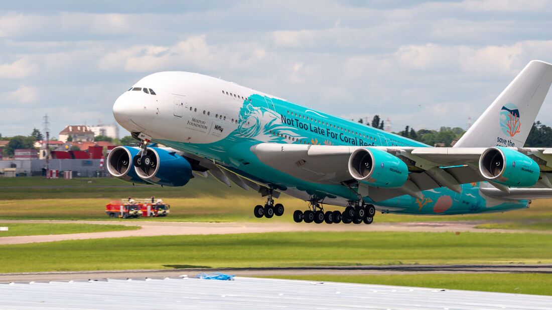 Das ist Europas einziger aktiver Airbus A380