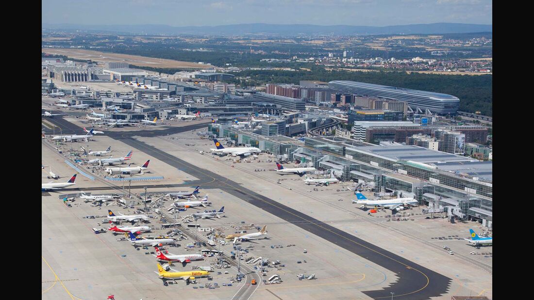 Flughafen Frankfurt mit neuem Passagierrekord