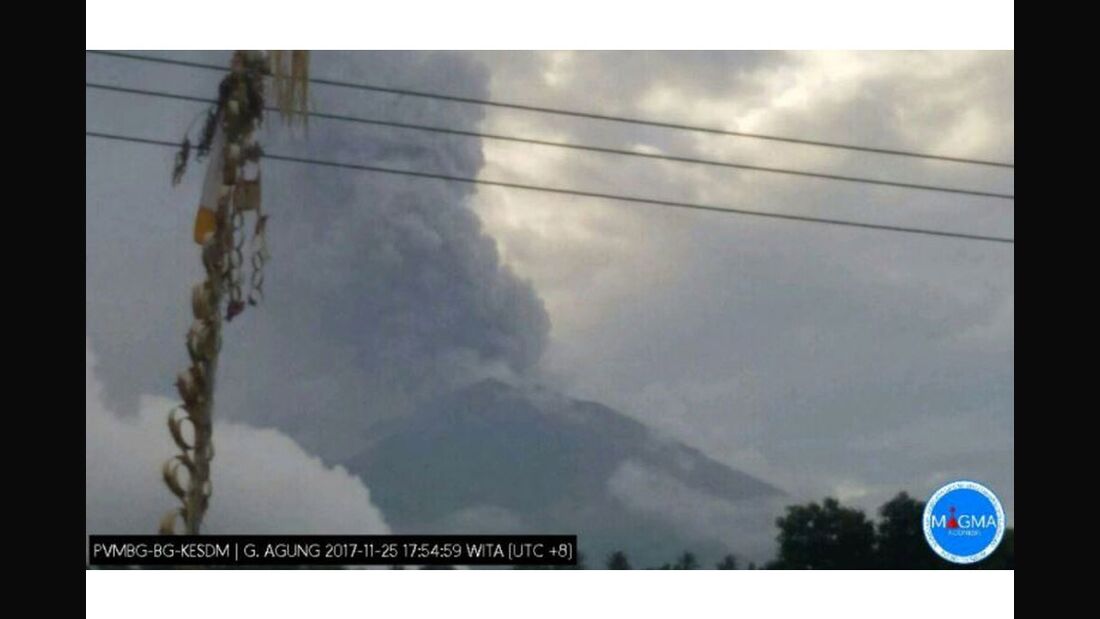 Indonesischer Vulkan beeinträchtigt den Flugverkehr