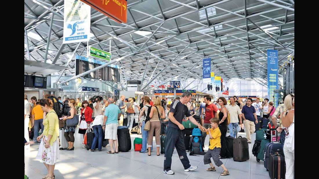 Passagierplus von vier Prozent auf deutschen Flughäfen