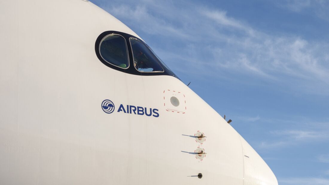 Airbus spendiert der A350 neue Blitzschutz-Folie