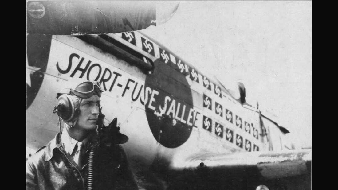 Nose Art der P-51 Mustang