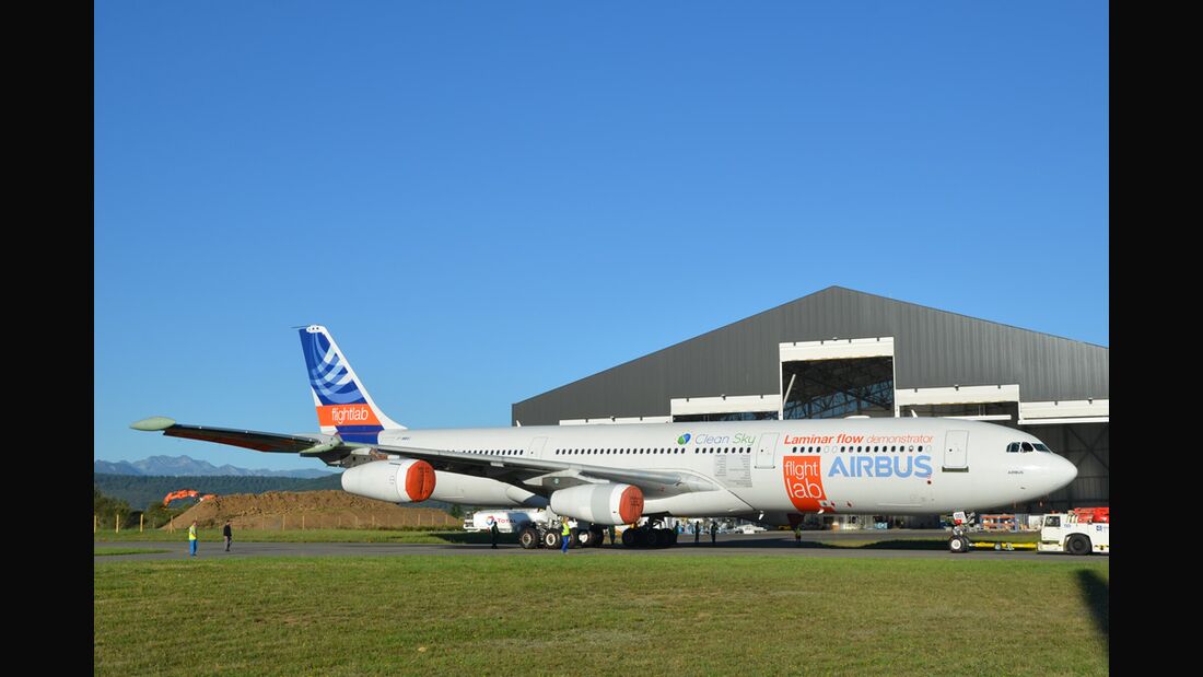 Airbus A340-300 BLADE vor dem Erstflug