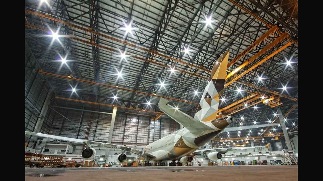 Etihad und Airbus bauen A380-Wartungszentrum auf