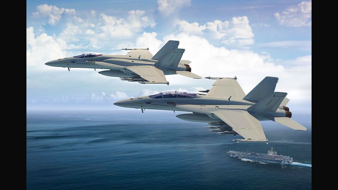 Boeing modernisiert F/A-18 Super Hornet der US Navy