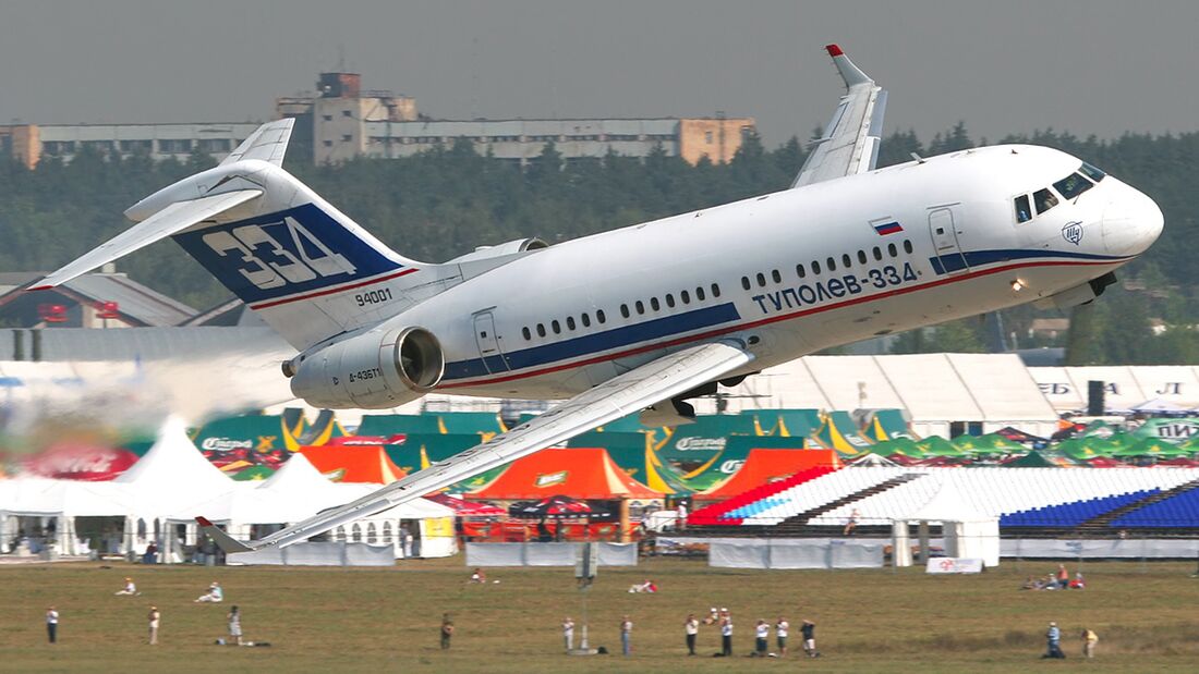 Der russische Airliner, der dem Superjet zum Opfer fiel