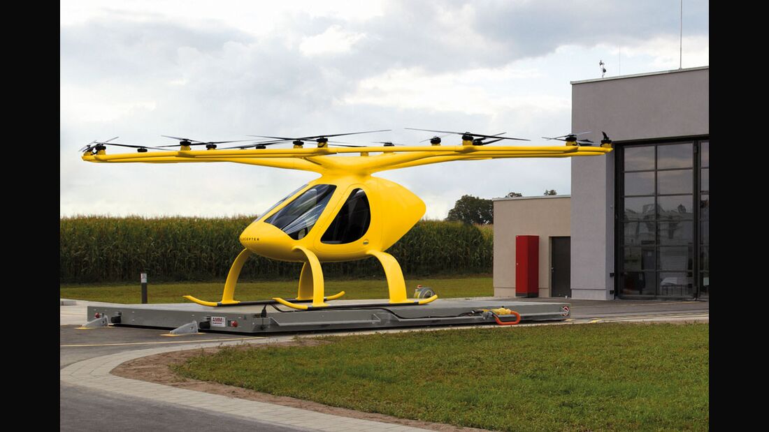 Volocopter wird für Rettungsdienst geprüft