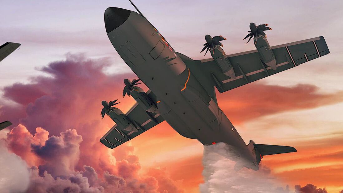 Der Airbus A400M soll zum Löschbomber werden