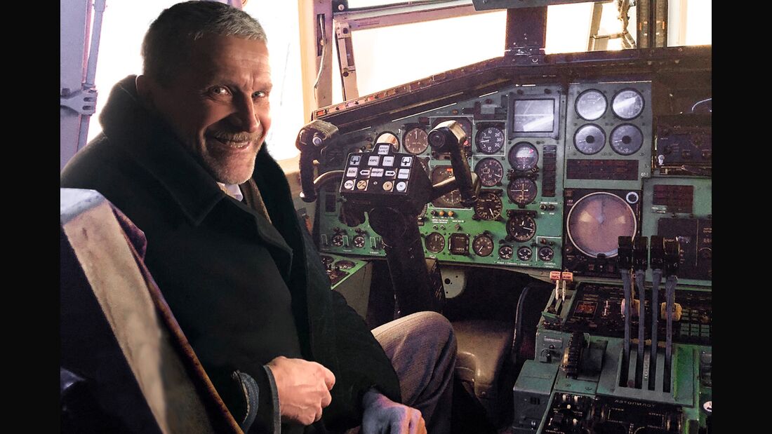 Ehemaliger Tupolew-Ingenieur besucht "seine" Tu-144