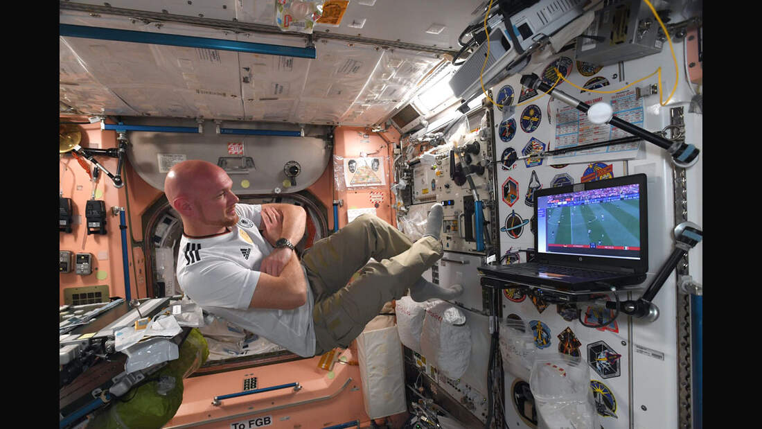 Alexander Gerst ist wieder online