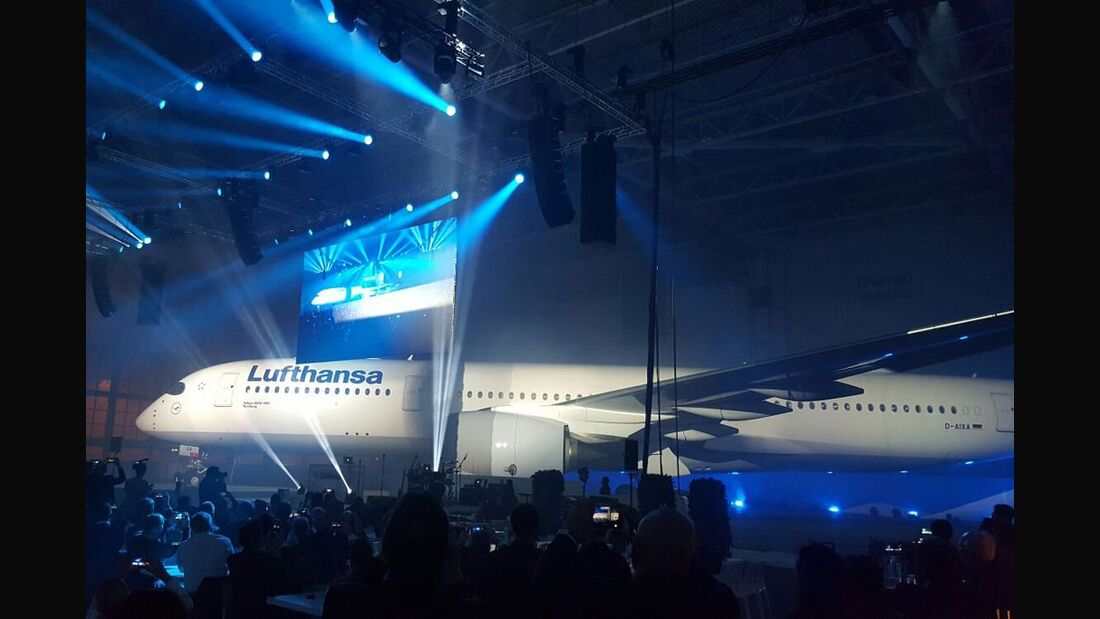Erste A350 der Lufthansa heißt „Nürnberg“