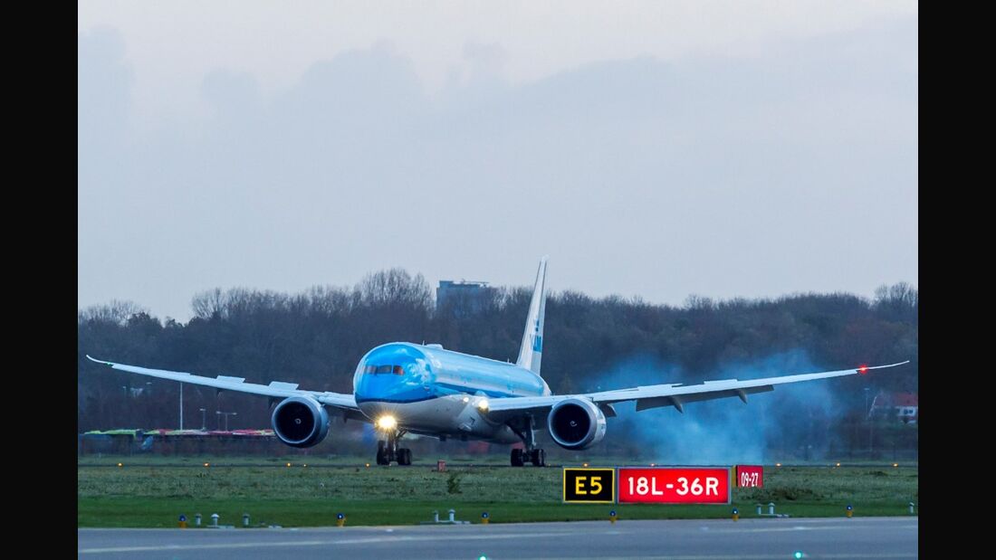 KLM hat ihre erste Boeing 787-9