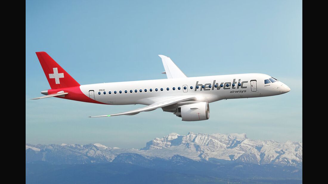 Helvetic bestätigt Bestellung von E190-E2 Jets 