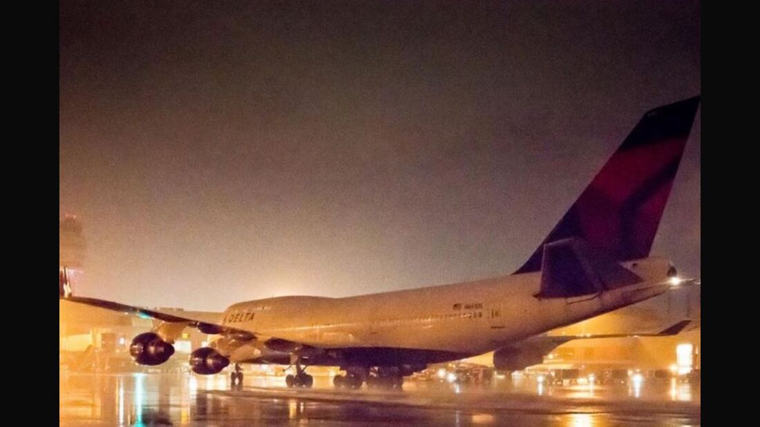 Delta verabschiedet ersten Boeing 747-400-Airliner