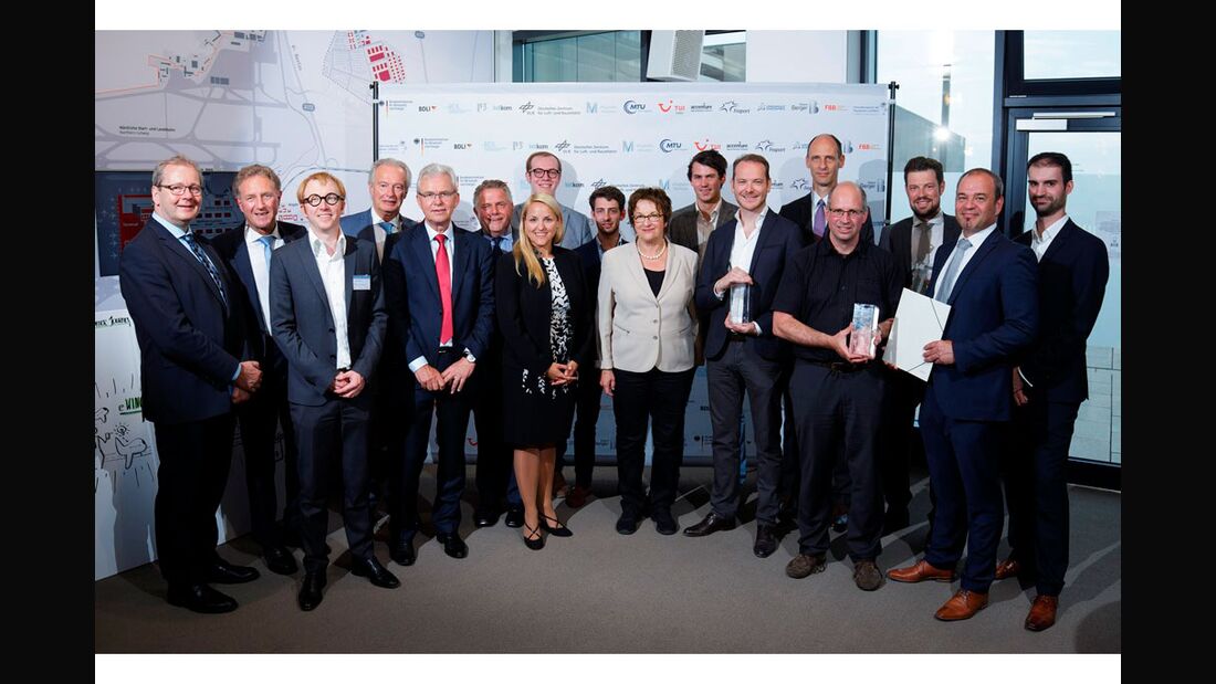 Erster Innovationspreis der deutschen Luftfahrt verliehen