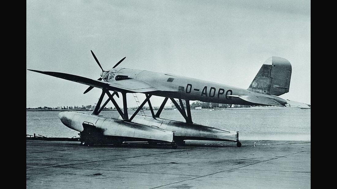 Die Heinkel He 119 betrat technisches Neuland