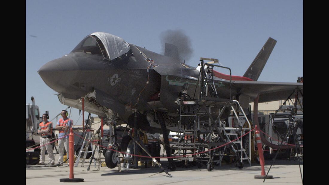 F-35A testet Bordkanone