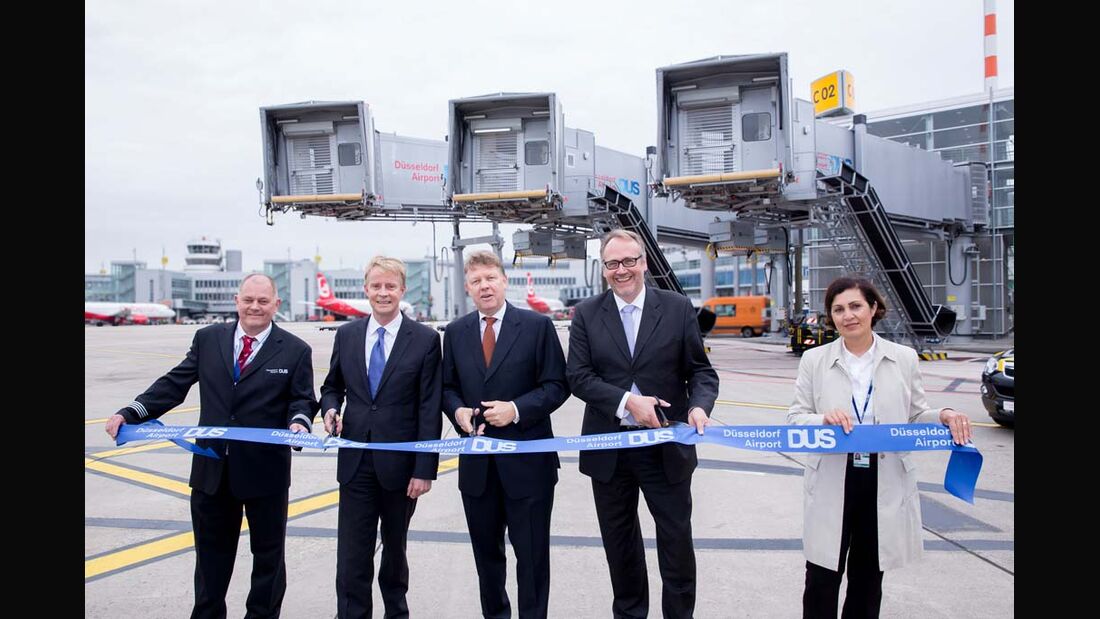 Flughafen Düsseldorf eröffnet Abfertigungsposition für Airbus A380