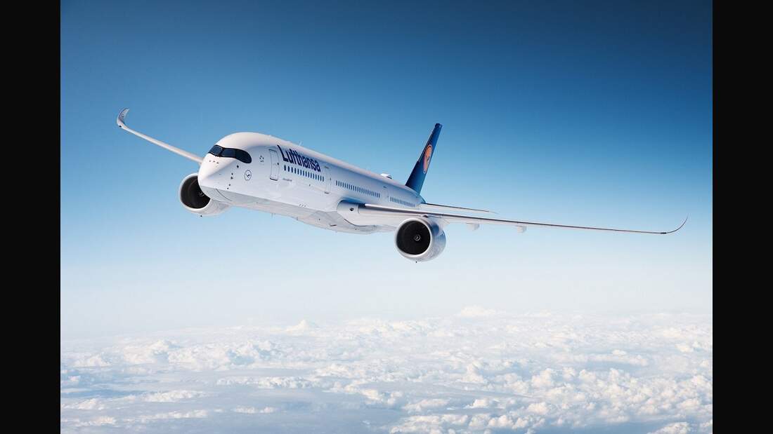 Die erste Lufthansa-A350 fliegt sich warm