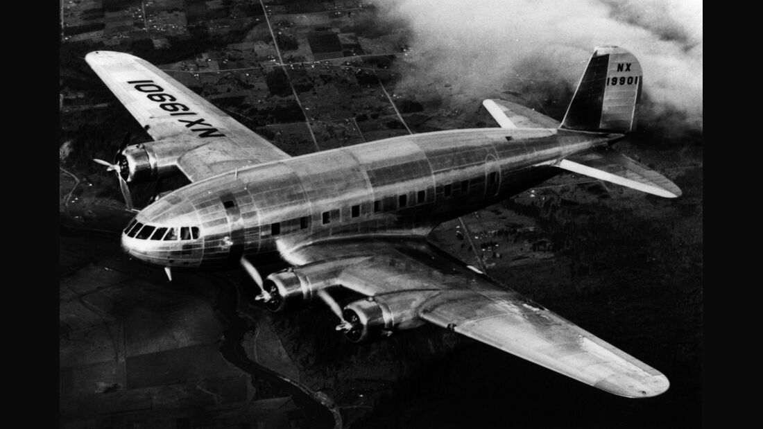 Das erste Passagierflugzeug mit Druckkabine