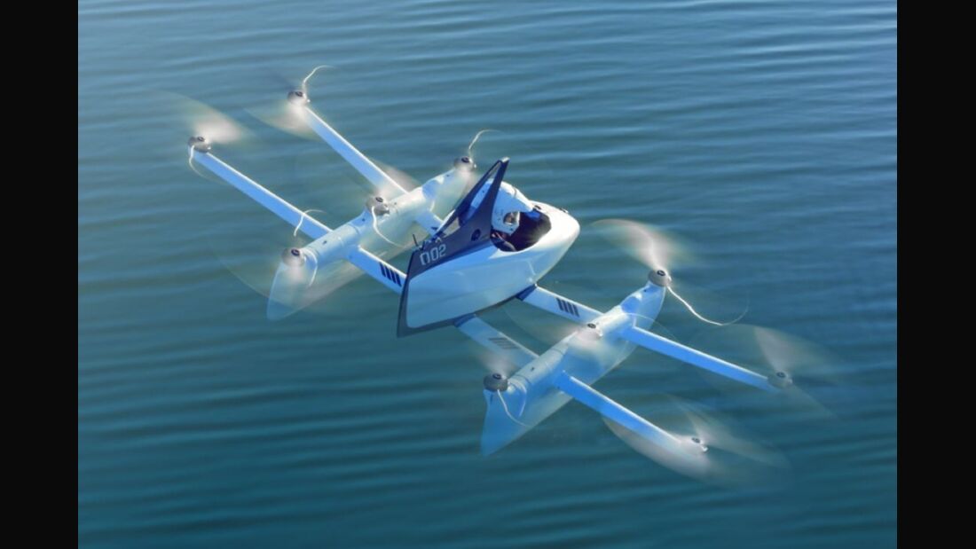 Kitty Hawk stellt Einmann-Hubschrauber Flyer vor