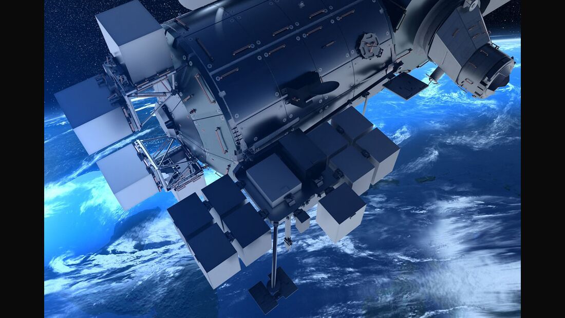 Airbus entwickelt kommerzielle Nutzlastplattform für ISS