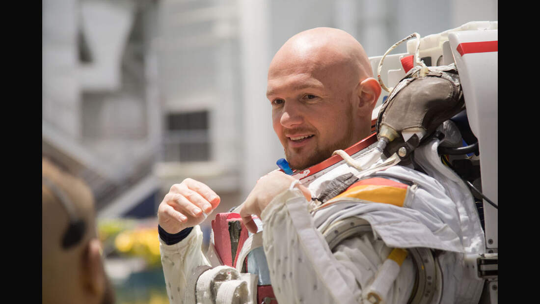 Countdown für Astro-Alex läuft