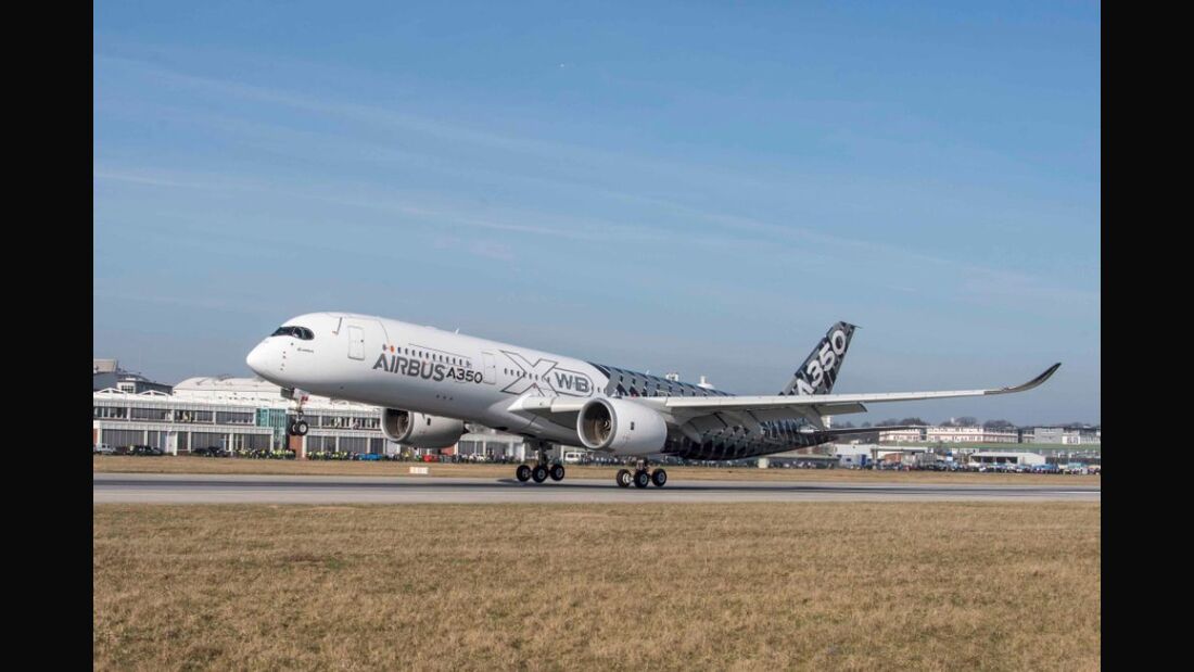 Airbus-A350-Sonderflug nach München