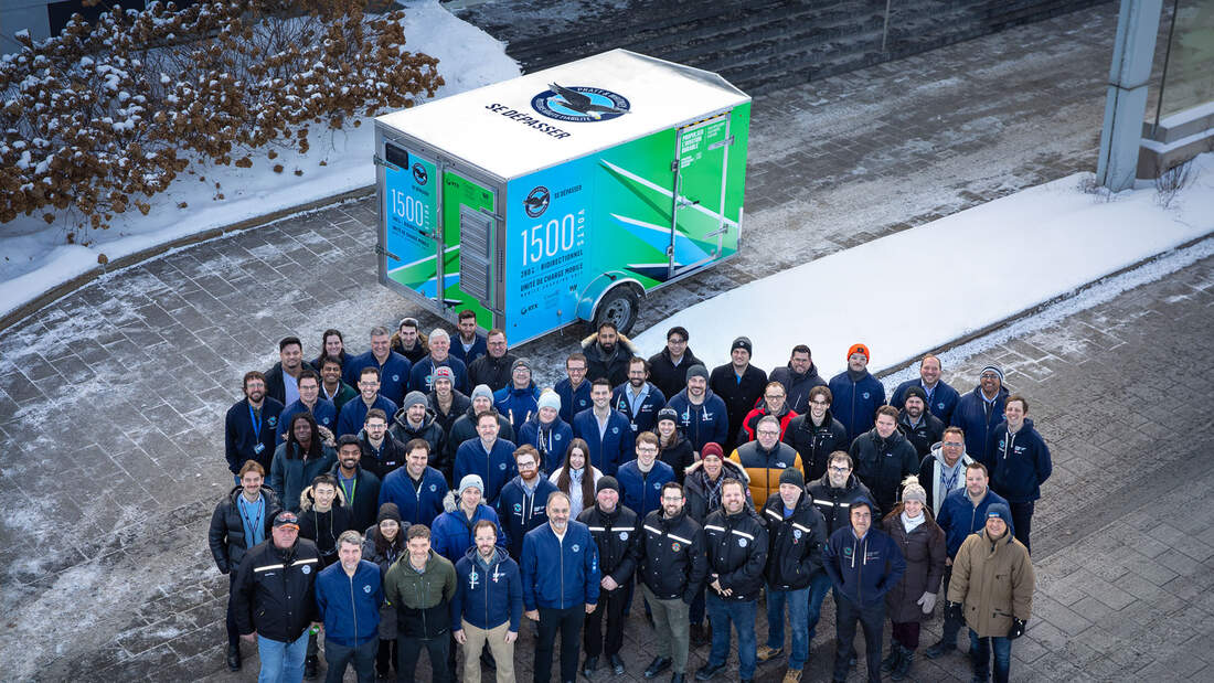 Ladeeinheit für hybrid-elektrischen Flugdemonstrator