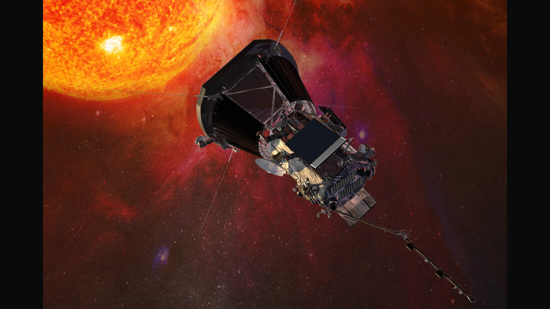 Parker Solar Probe auf dem Weg zur Sonne