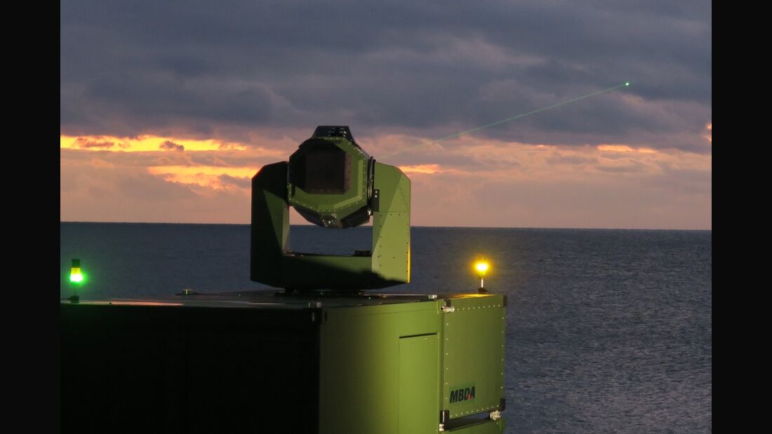 MBDA Deutschland testet Laser-Luftabwehr