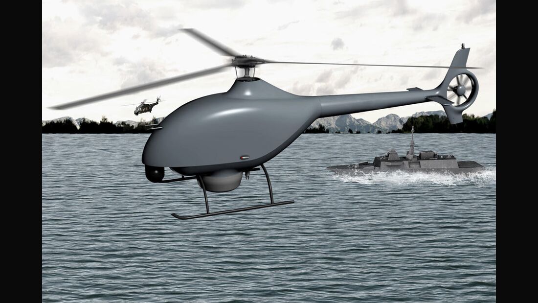DCNS und Airbus Helicopters arbeiten gemeinsam an Drohne