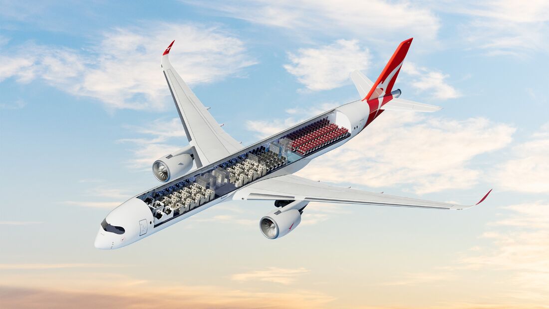 Qantas-Kabine: 20 Stunden nonstop in der Holzklasse